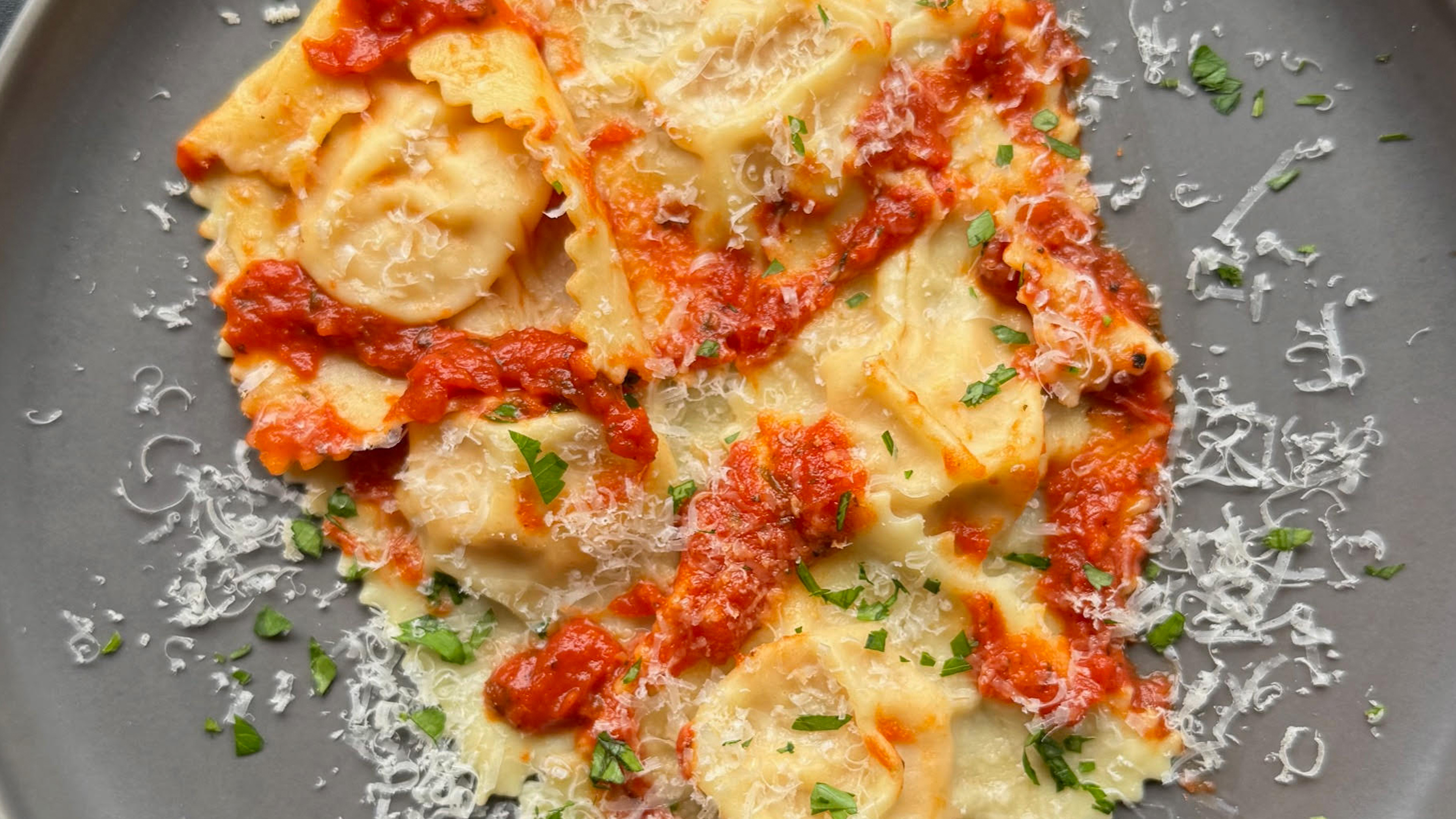 Ravioli Stuffed with Lightly Smoked Salmon