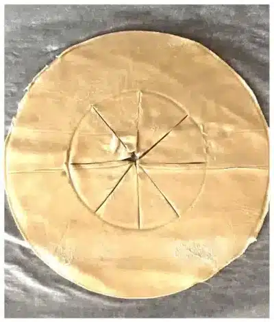 Cranberry Brie Holiday Wreath - Step 3