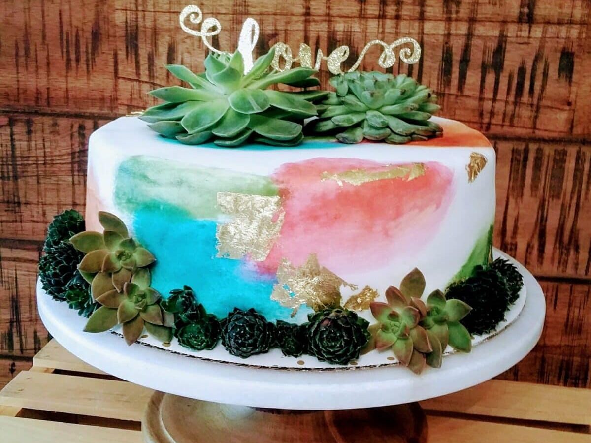 Gluten-free, dairy-free lemon cake with a raspberry filling