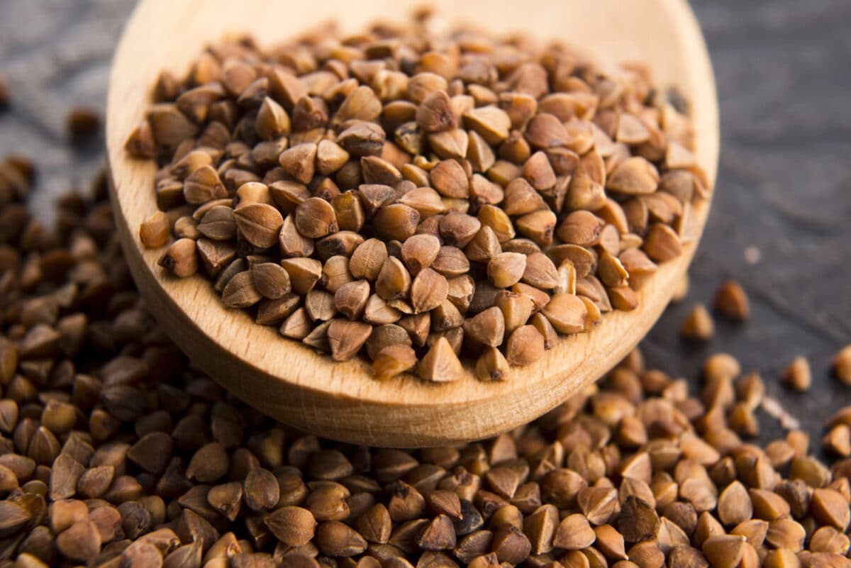Bowl of BuckWHEAT GROATS