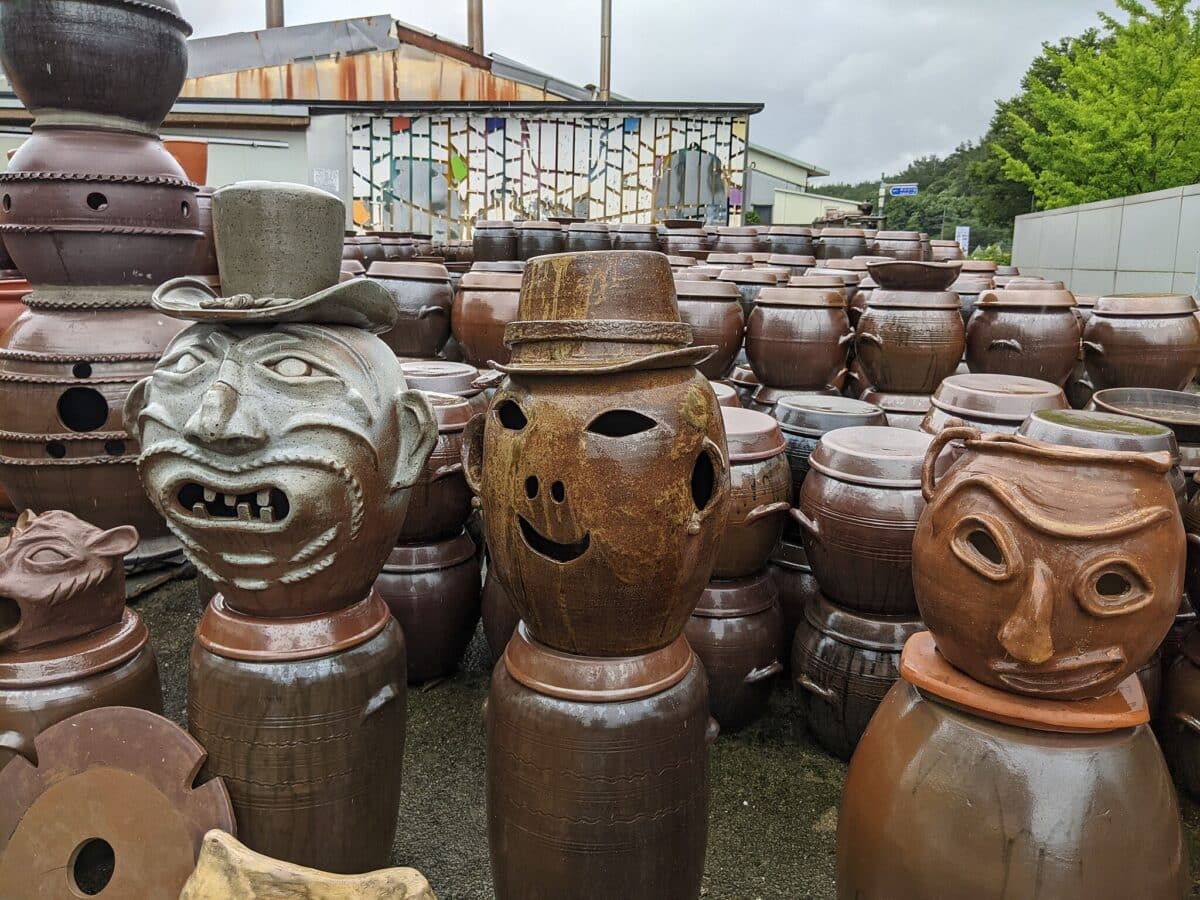 Korean Onggi pots