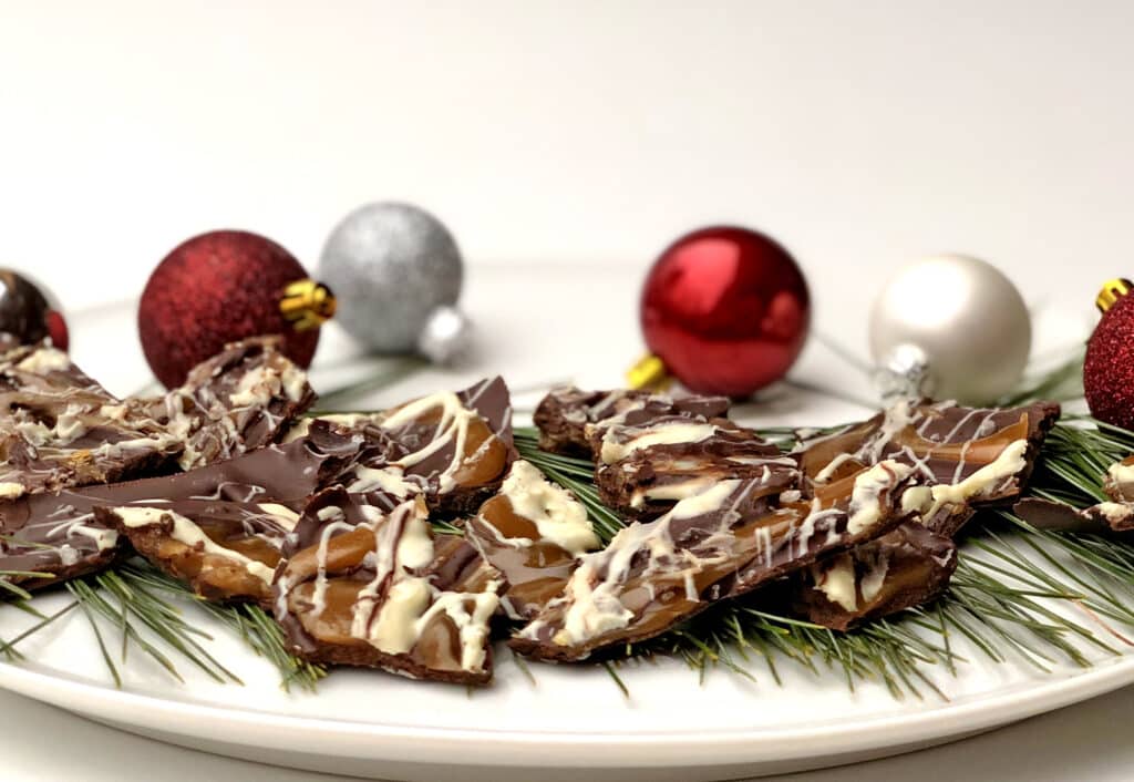 Salted Caramel Mocha Bark