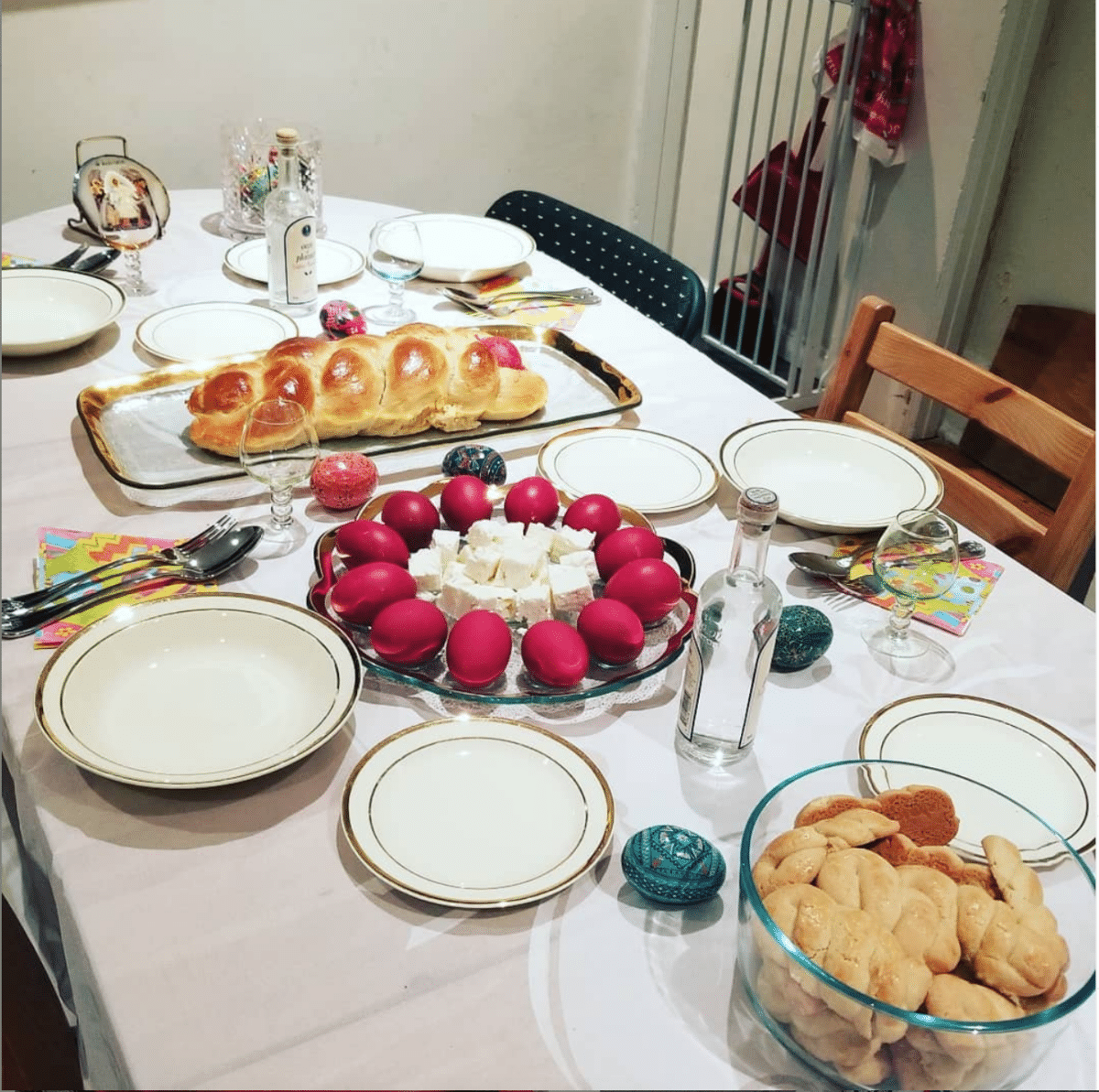 Greek Easter Table