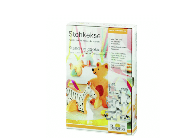 Birkmann Stand-up Animal Cookie Cutters box