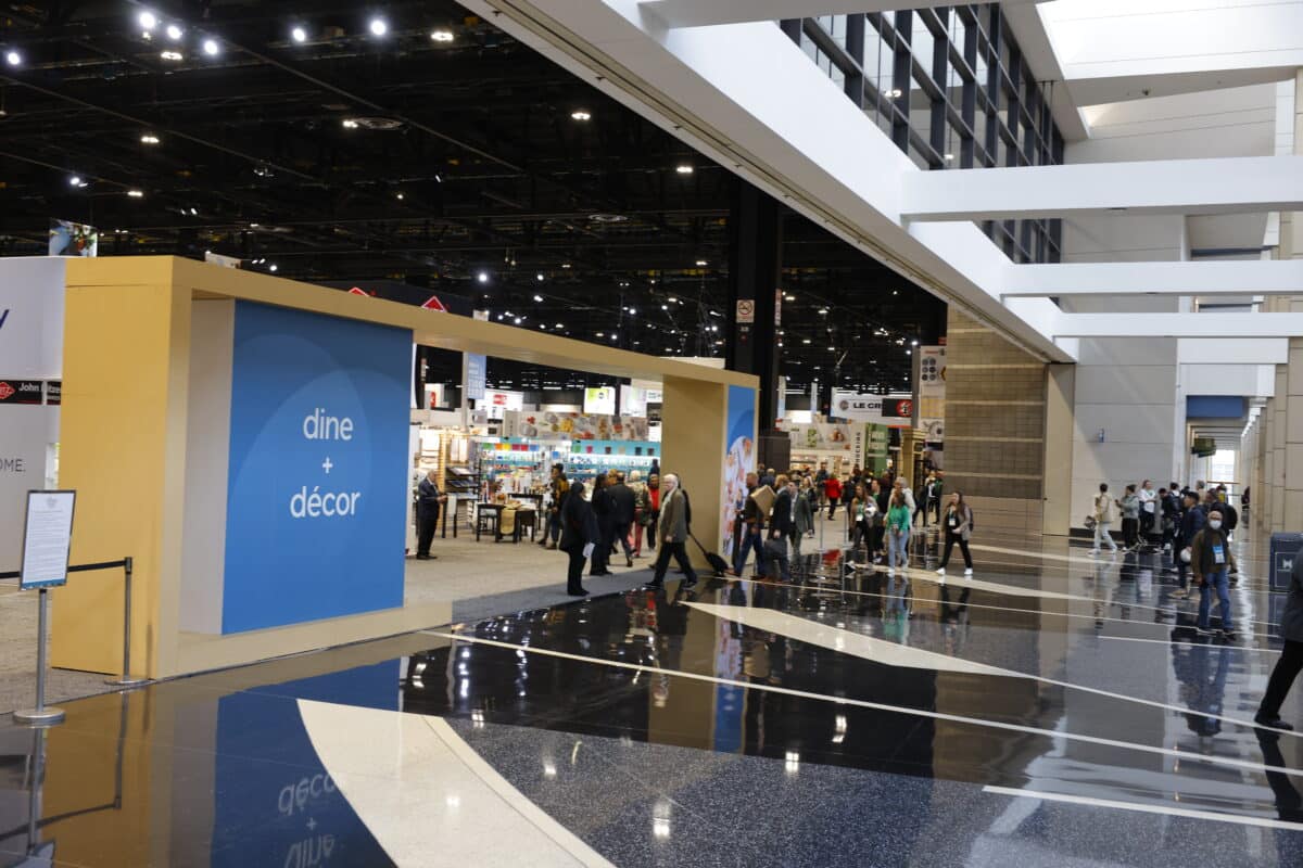 Dine and Decor Hall at the Inspired Home SHow