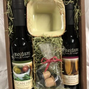 Gustare Dipping Duo Gift Set with Oils and Vinegars