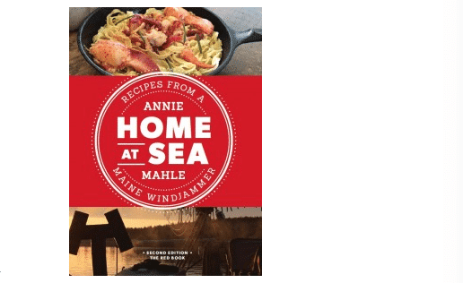 Cover of "Home At Sea" cookbook by Annie Mahle