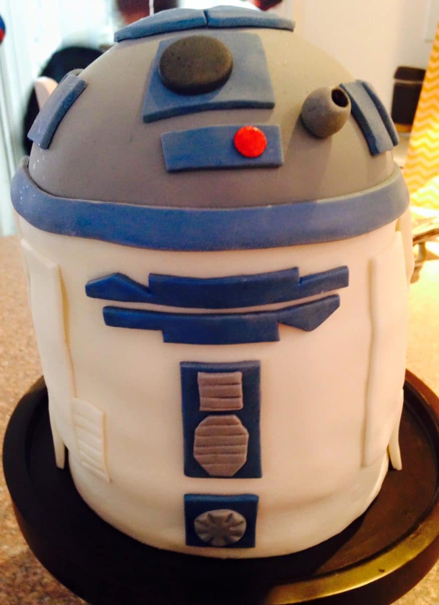 R2D2 cake