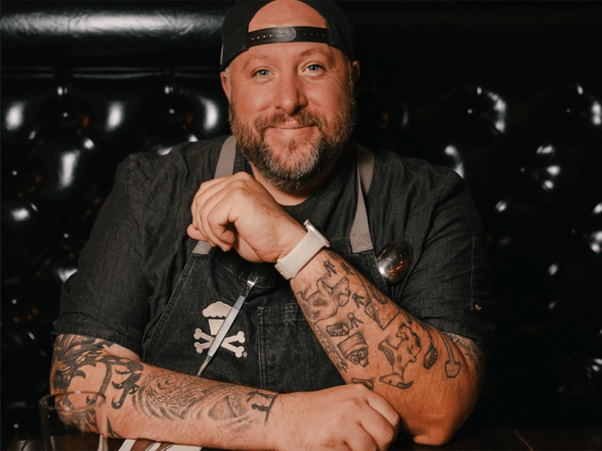 A smiling Chef Keith Sarasin