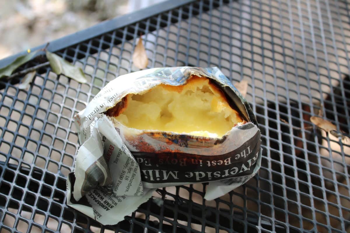 Finished rosin potato
