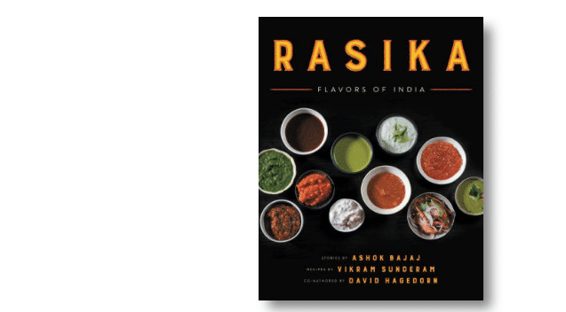 Cover of "Rasika: Flavors of India" cookbook