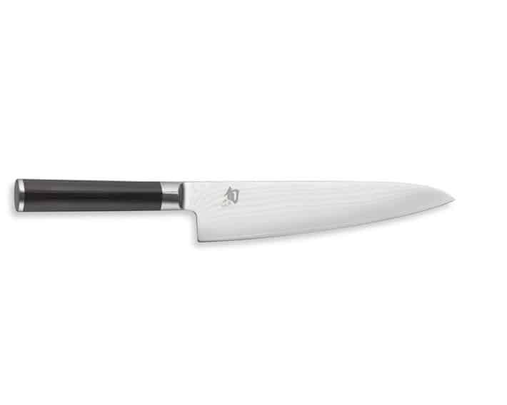 Close-up of Shun Classic 7-inch Chef's Knife