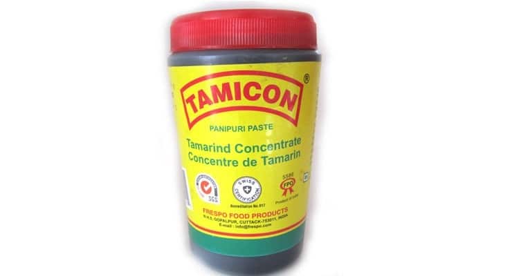 Image of a Tamicom Tamarind Concentrate bottle.